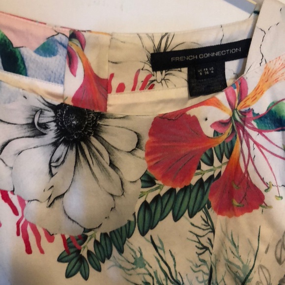 French Connection Floral Print Sleeveless Dress - Picture 2 of 3